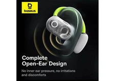 Baseus Eli Sport 1 Open Ear TWS Earbuds Bluetooth Headphones Black 6932172648275