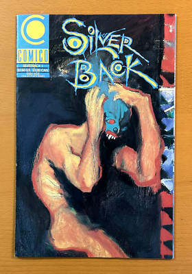 Silverback #1 (Comico 1989) 1 x VF condition comic bagged and boarded.