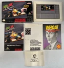 REDLINE F-1 RACER - SUPER NINTENDO SNES - COMPLETE IN BOX *TESTED & WORKING*