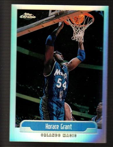 1999 Topps Chrome Basketball Refractor Horace Grant #96 PSA 9