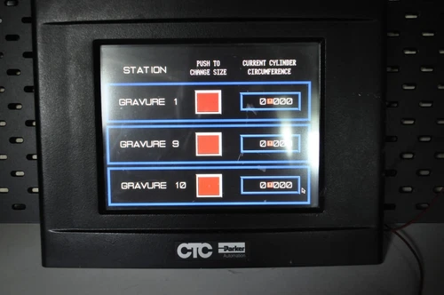 Parker CTC HMI Touch Screen PA10T-133