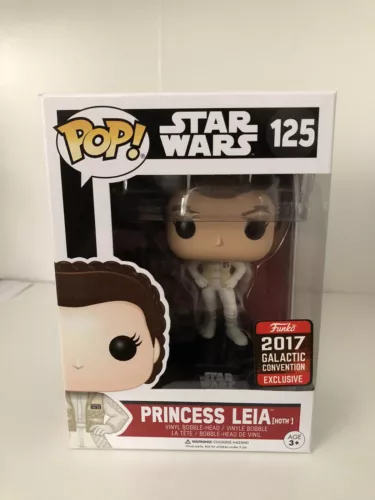 Princess Leia Hoth #125 Star Wars Funko Pop 2017 Galactic Convention Exclusive