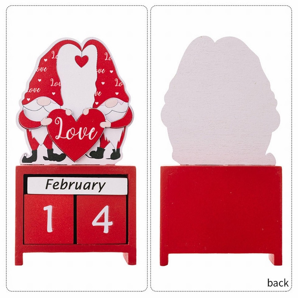 2025 Gnomes Desk Calendar Wood Desktop Calendar With Gnomes Art Gnome Desk Calendar 2025