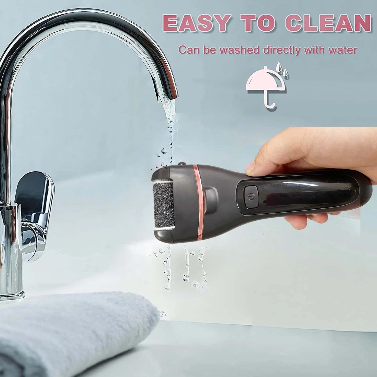 Professional Electric Foot Grinder File Callus Dead Skin Remover