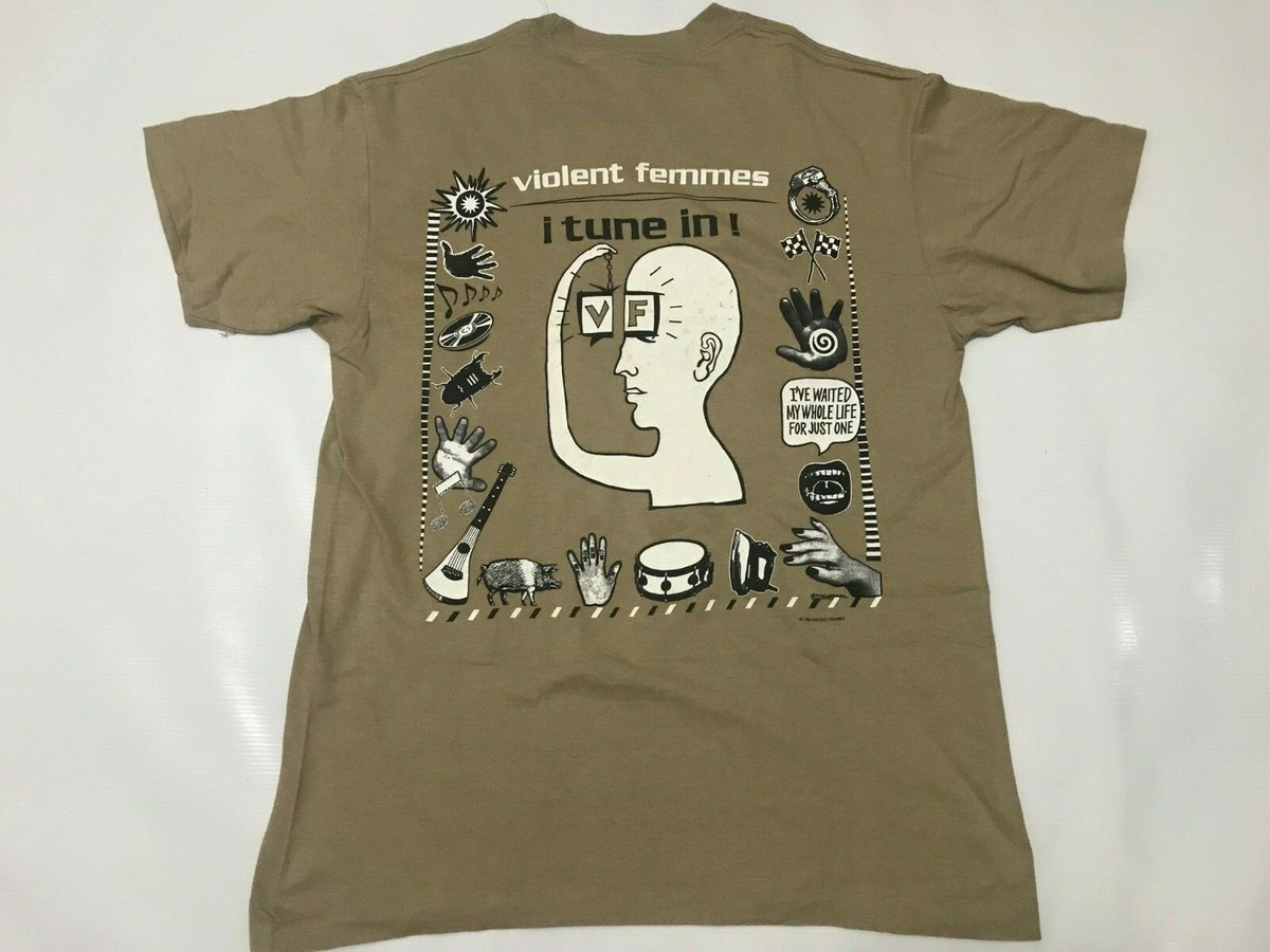 Violent 90s violent femmes パンク アート系バンドTシャツ Femmes 