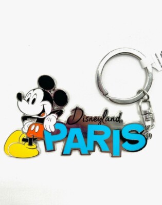 DISNEY Schlüsselanhänger MICKEY MOUSE Disneyland PARIS Disney Parks Eifelturm