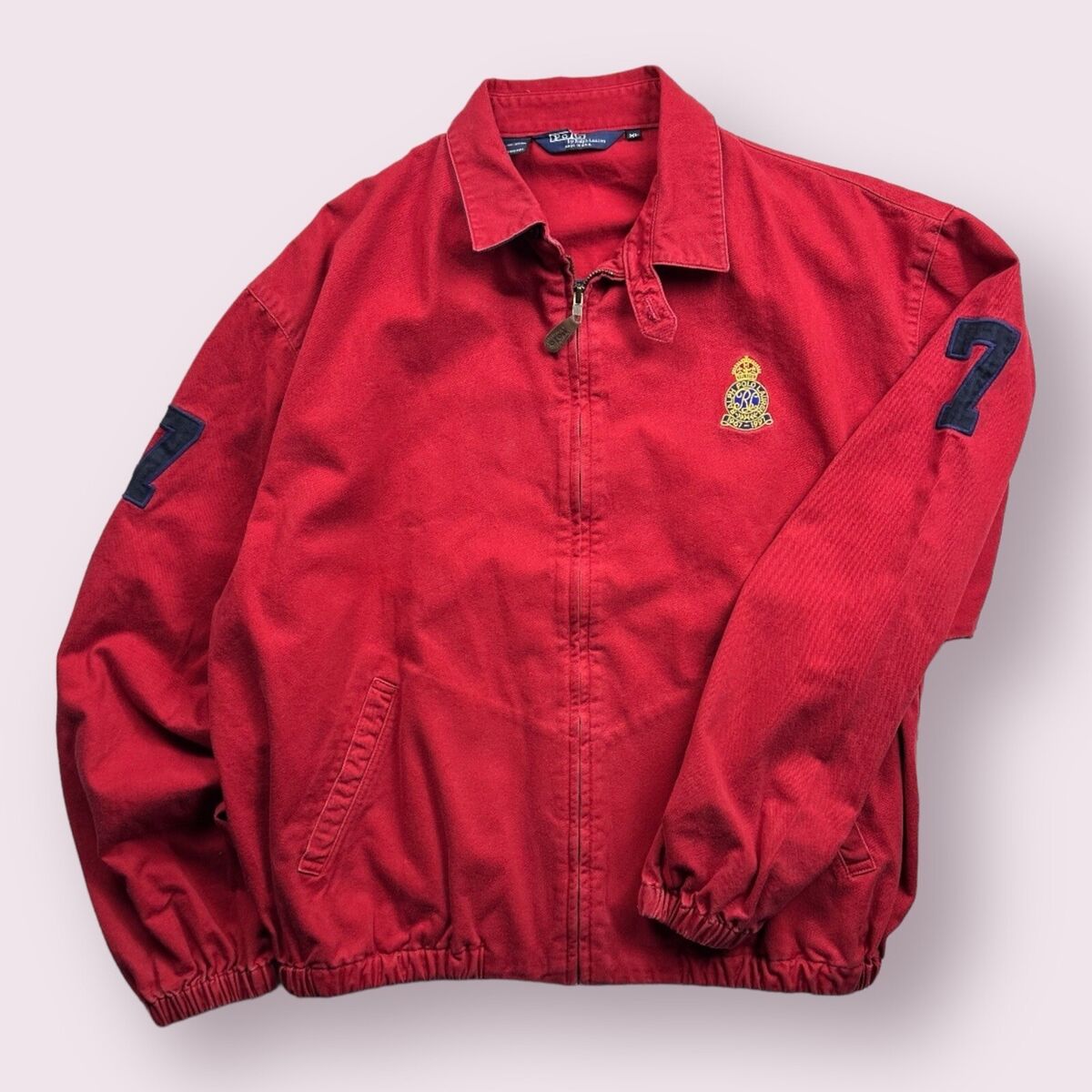 Vintage Polo Ralph Lauren 1997 30th Anniversary Cookie Crest Vintage Polo Ralph Lauren 1997 30th Anniversary Cookie Crest