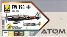 Mig Ammo #20904 ATOM Paint Set - Fw190 (6)