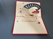 Image of 3D Pop Up Baby And The Moon Card