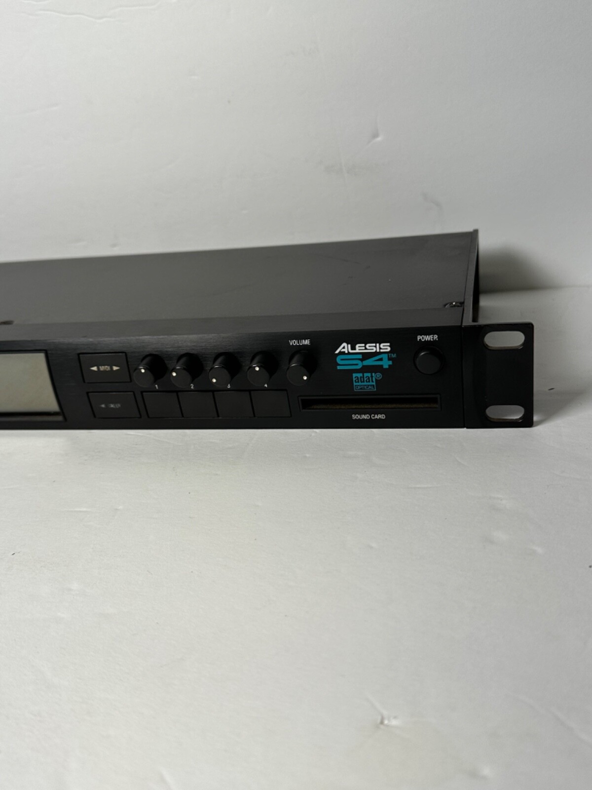 Alesis S4 Quadrasynth 64 Voice Sound Module Rack Unit - for parts - not ...