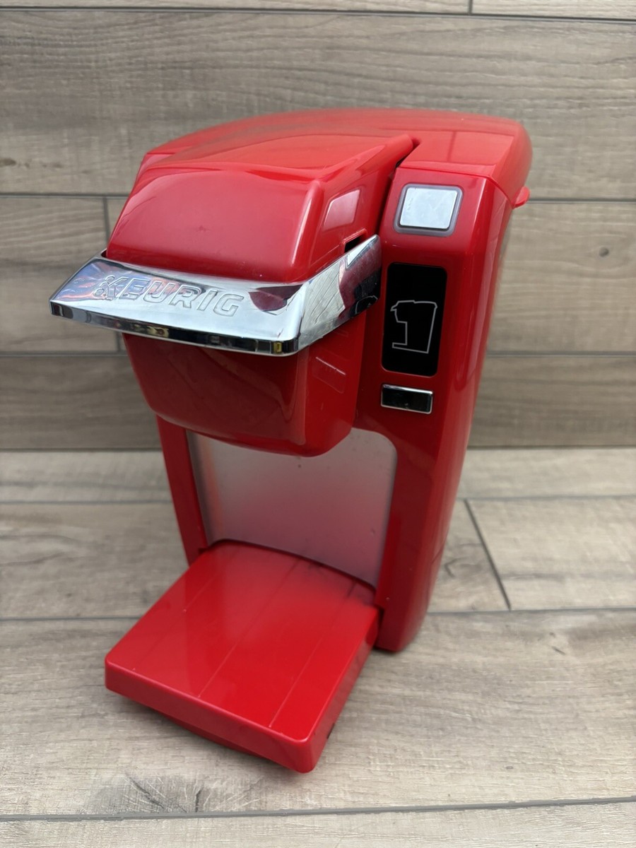 Keurig K10 Mini Single Serve Cup Coffee Maker. Bright Red. Missing
