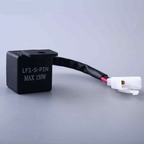 2-Pin Electronic LED Flasher Relay Universal Turn Signal Light Hyper Flash Kit - Picture 7 of 9
