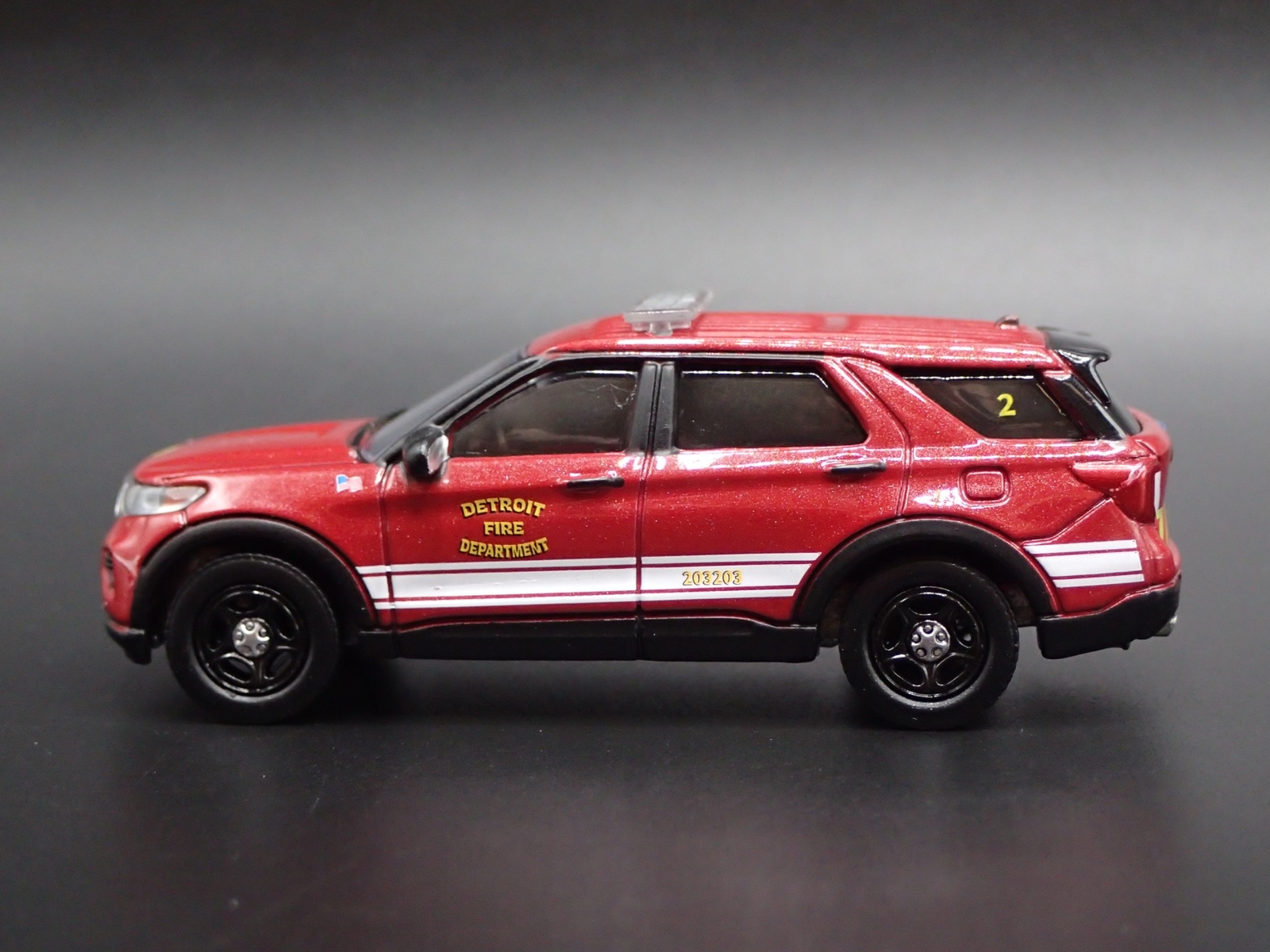 2020 FORD EXPLORER INTERCEPTOR DETROIT MI FIRE DEPT 1:64 SCALE DIECAST  MODEL CAR | eBay