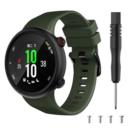 Correa de reloj para pulsera de silicona deportiva Garmin Forerunner 45/45s/nadar 2 - Imagen 289 de 312