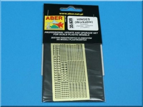 ABER - Hinges (workable, 2 choices) - 1/35th AB35a39 - Picture 3 of 4