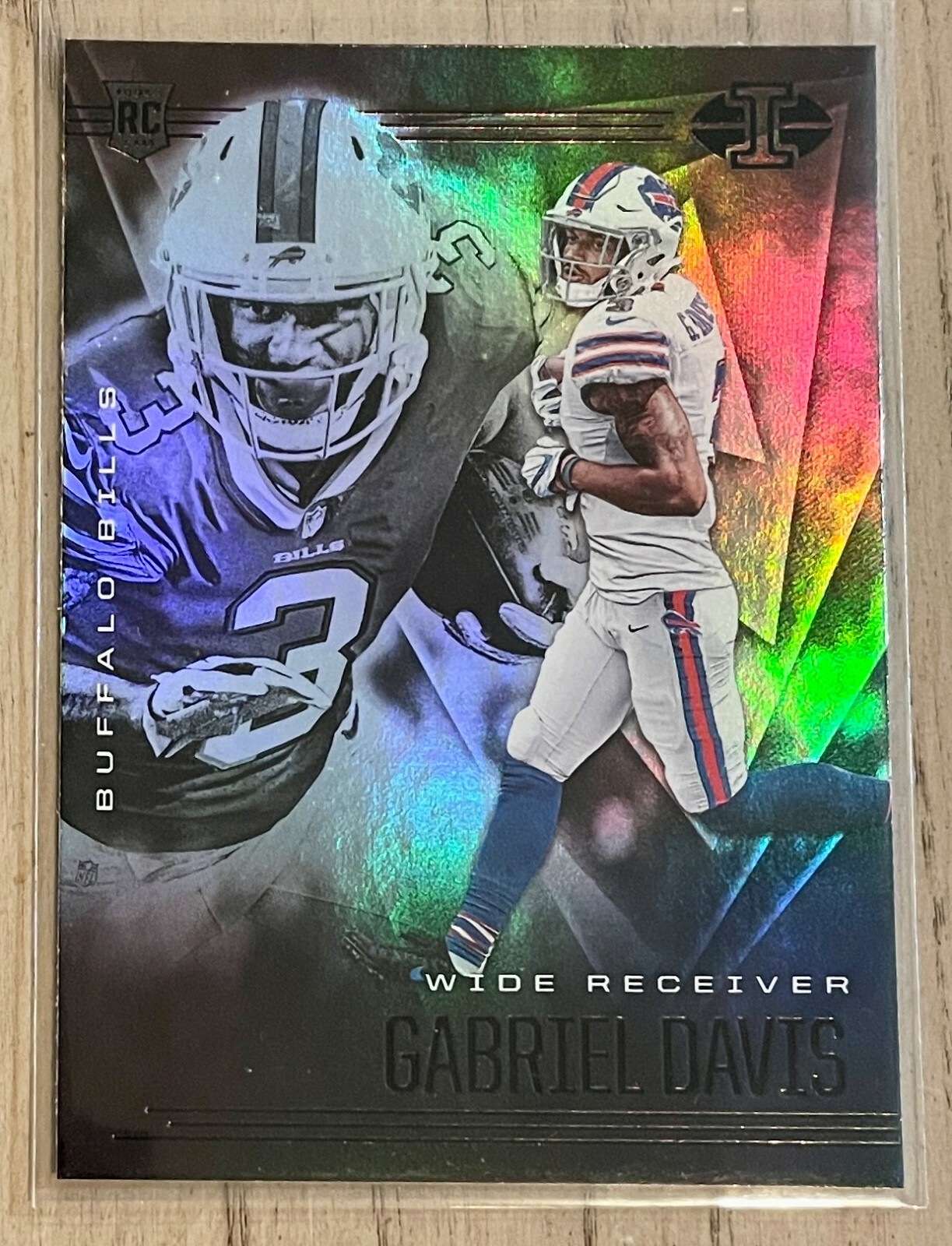 2020 PANINI Illusions #43 GABRIEL DAVIS Rookie Card RC Buffalo Bills MINT