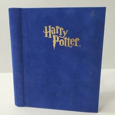 Harry Potter Address Book Cedco Publishing Company, 2000 - Blue Felt