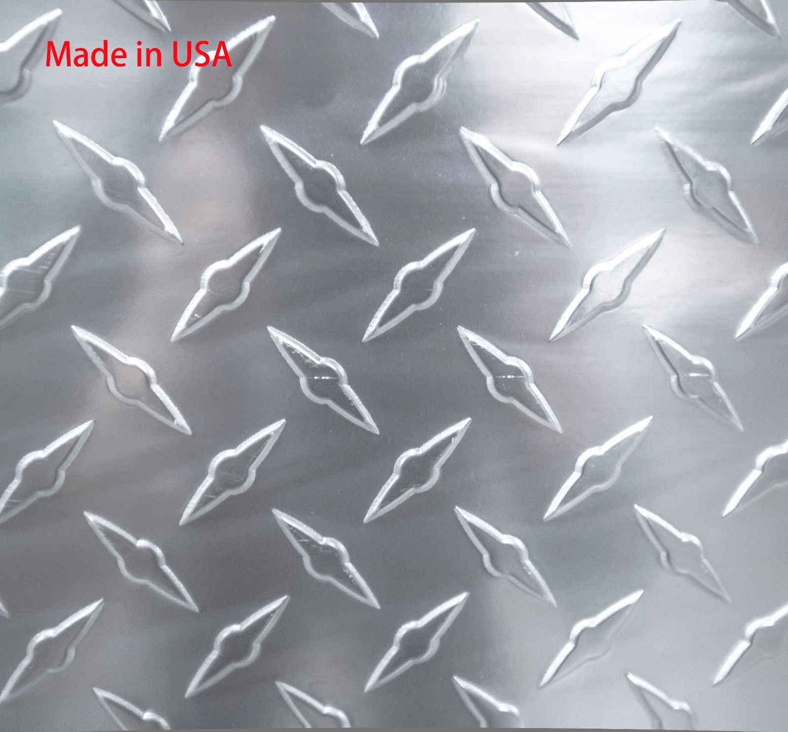 Embossed Aluminum Diamond Plate .025 x 48" x 96" (4'x8') 2 PCS eBay