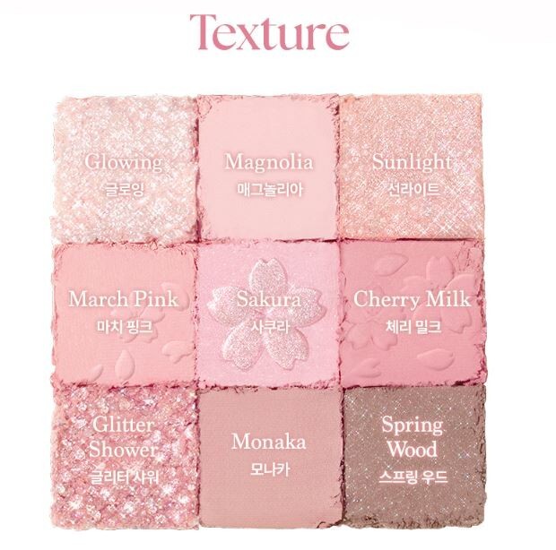 DASIQUE Shadow Palette #Romantic Blossom 7.6g 2024 S/S New | eBay