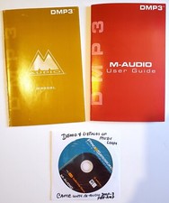 M-Audio DMP3 Manual User Guide with Pro-Sessions Sound Loop Libraries CD HTF