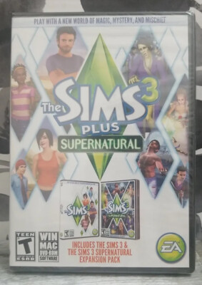    Sims 3 Plus Supernatural (Windows/Mac, 2012)  