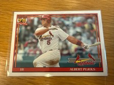 2026 Topps Series 1 Albert Pujols #T91-43 1991 Topps Insert Cardinals
