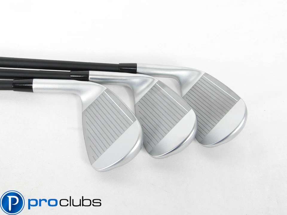 NEW PING i240 BLUE DOT IRONS 8-PW GRAPHITE SR SENIOR FLEX #458499 - Image 3 of 4