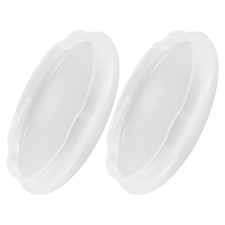 2pcs Ceiling Fan Light Shade Replacement: White Diffuser Lamp Shade