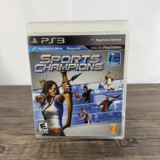 PS3 ~ Sports Champions ~ SONY ~ E10+ ~ 1+ Players ~ 2010 ~ 