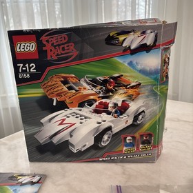 LEGO SPEED RACER #8158 SPEED RACER AND SNAKE OILER. SUPER RARE WOW