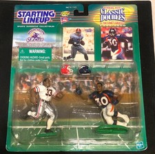 1999 Starting Lineup Herschel Walker Georgia & Terrel Davis Broncos NFL Sealed