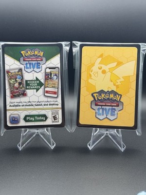 Pokemon Live TCG Online Code Cards - Unused -  **Codes Messaged Fast**