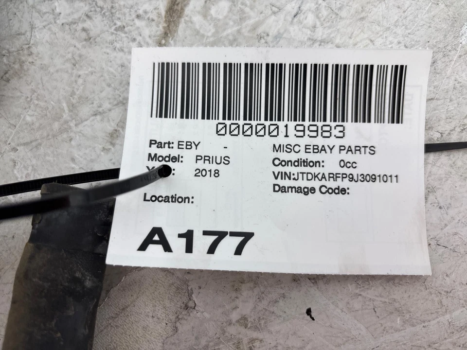 2017-2022 Toyota Prius Prime 1.8 Engine EGR Exhaust Cooler W/ Valve Assembly OEM - Image 2 of 4