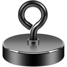 Hochleistungsmagnet Schwarz 63,5mm – 220kg für Lange Lebensdauer im Einsatz