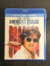 American Made (Blu-Ray/DVD/Digital, 2017) Tom Cruise Barry Seal Biopic [NEW]