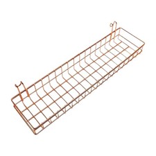 Image of Multipurpose Hanging Wire Basket, Rustic Decor, Kitchen Storage Organizer, Metal