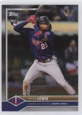 2022 Topps X Bobby Witt Jr Crown Collection Crown Jewel Royce Lewis #10 02ti