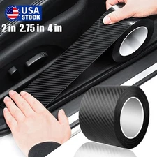Waterproof Carbon Fiber Vinyl Car Wrap Sheet Roll Film Sticker Decal Paper USA