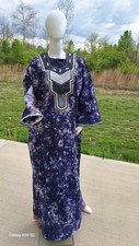 Big Adire African Dress