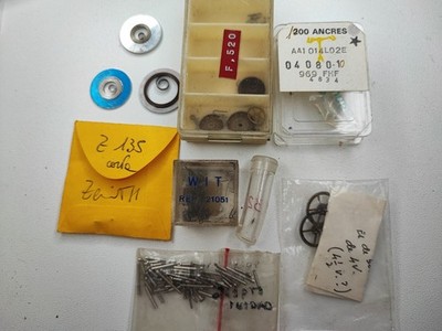 Mix Uhrenteile Zenit 135, Personal, mit 21051, 969 FHF F 520 und anderen P...