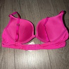 Victorias Secret Neon Pink Lace Bing Push Up Bra Size 34B 🍌 — photo 5