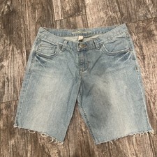 Mossimo Supply Co Dark Blue Jean Shorts, Size 9