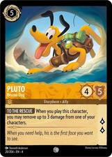 Disney Lorcana - Ursula's Return - Pluto - Rescue Dog - 20/204