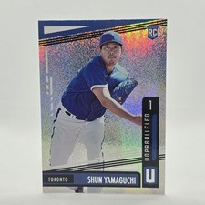 2020 Panini Chronicles #5 Shun Yamaguchi Unparalleled Astral Blue Jays Free S&H