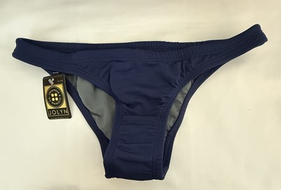 Jolyn Bikini Swim Bottom Europe Style Navy Blue Medium New With Tags