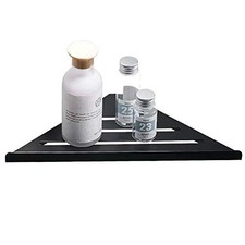 Lavatory Bathroom Corner 304 Stainless Steel Shelf Wall Mount Triangular Shower