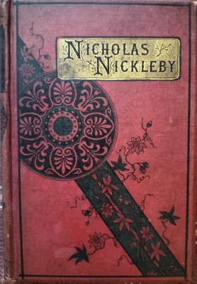 Nicholas Nickleby Life Adventures By Charles Dickens 1887 Rare Illustrated Book