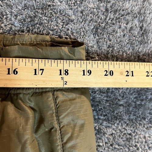 Vintage Eddie Bauer Pants Mens Large Goose Down Liner Insulated Zip 90s - Picture 6 of 10