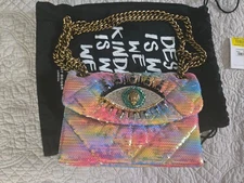KURT GEIGER LONDON Mini Kensington Eye Embellished Crossbody NWT