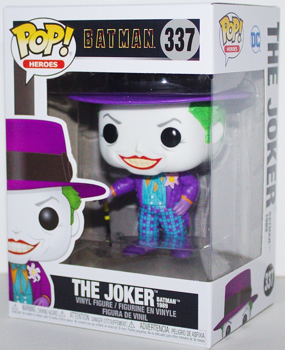 Batman 1989 Movie The Joker Vinyl POP Jack Nicholson Figure #337